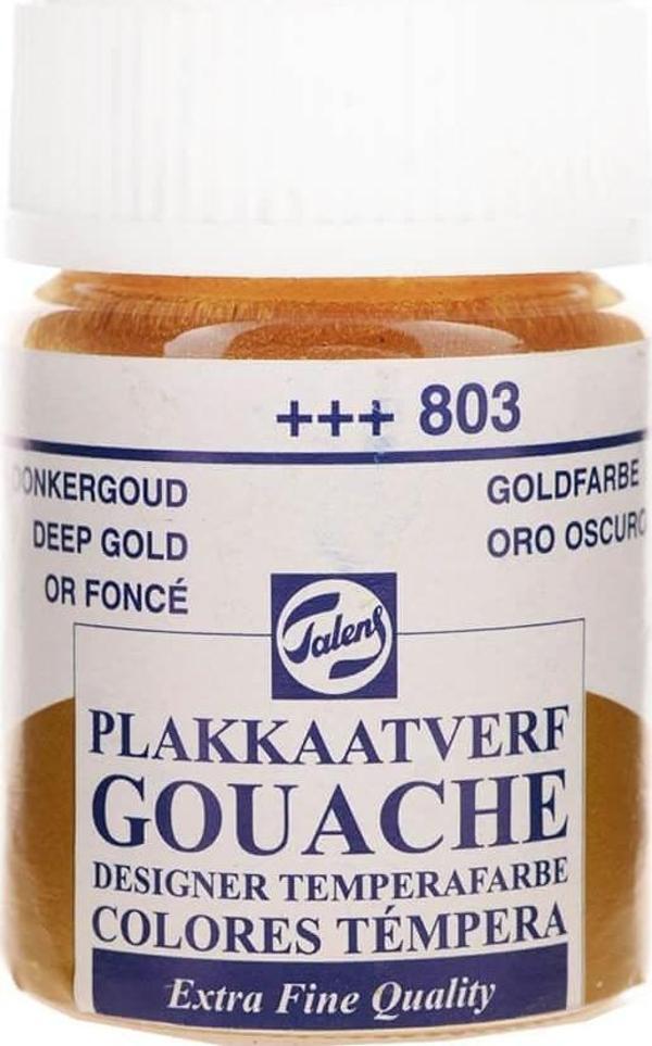 TALENS GOUACHE JAR 16ML DEEP GOLD - Image 1