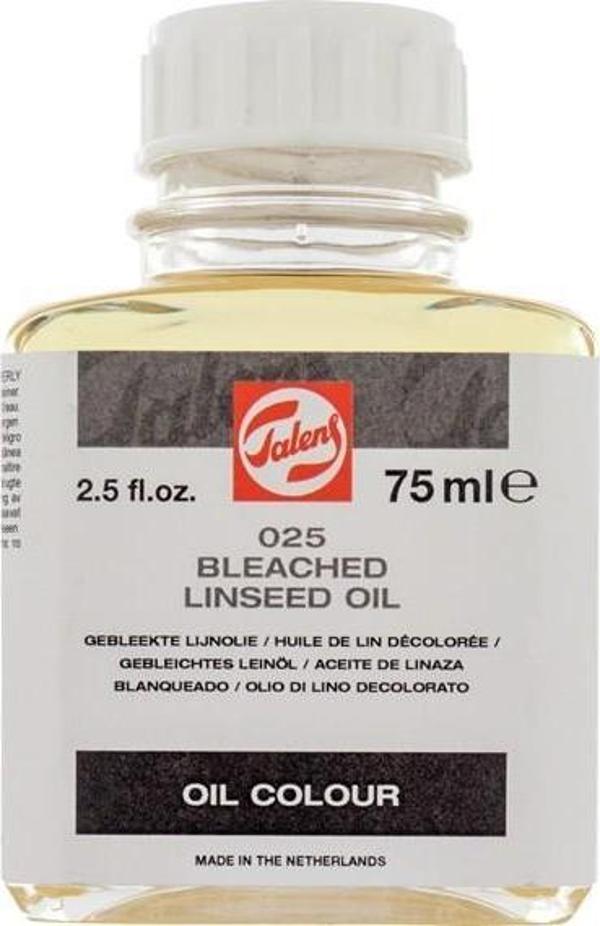TALENS LINSEED OIL BLEACHED 025 75 ML (AĞARTILMIŞ KETEN YAĞI) - Image 1