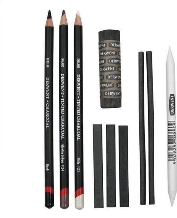 DERWENT CHARCOAL SET  - Image 1