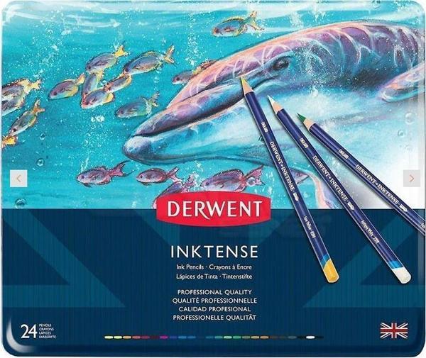 DERWENT INKTENSE 24'LÜ METAL KUTU - Image 1