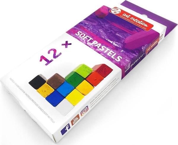 ART CREATION SOFT PASTEL SET 12'Lİ  - Image 1