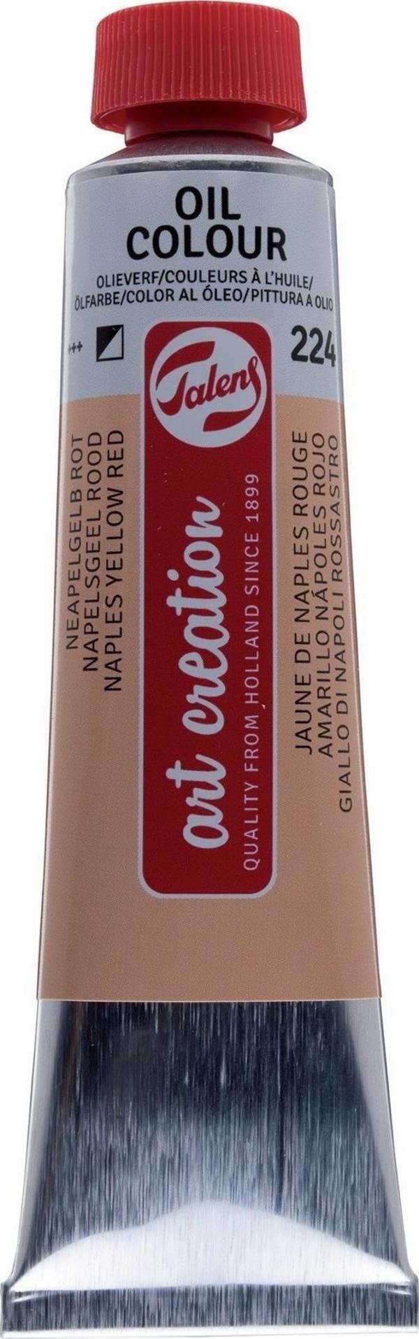 Art Creation Yağlı Boya 200 ML 224 Naples Yellow Red - Image 1