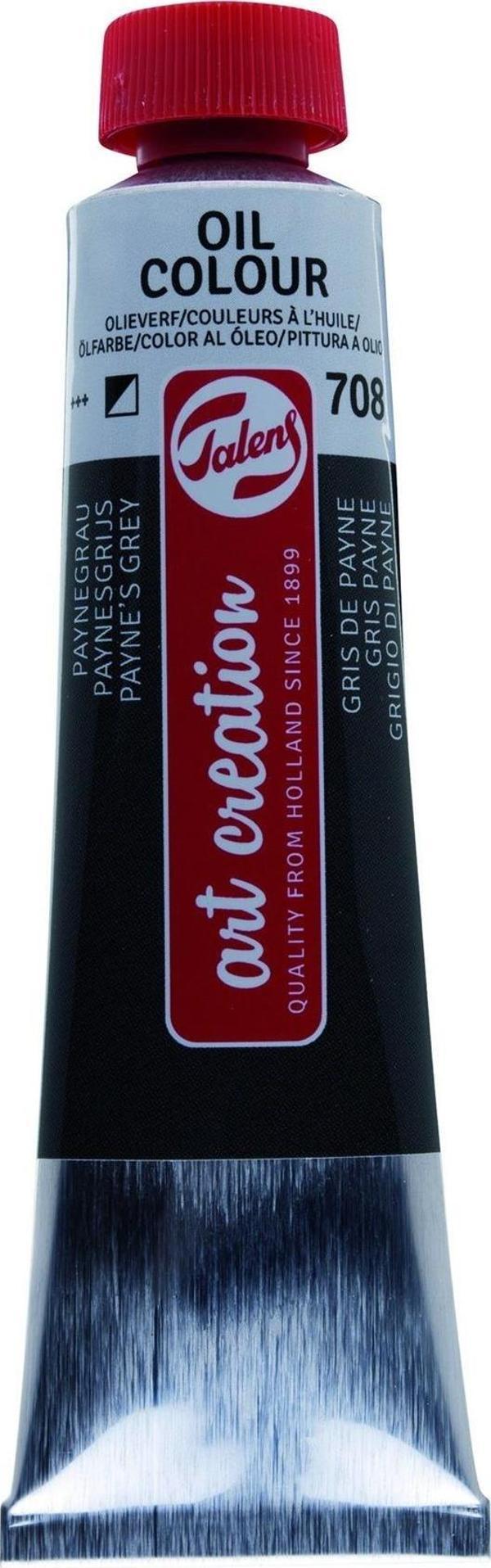 Art Creation Yağlı Boya 200ml 708 Paynes Grey - Image 1