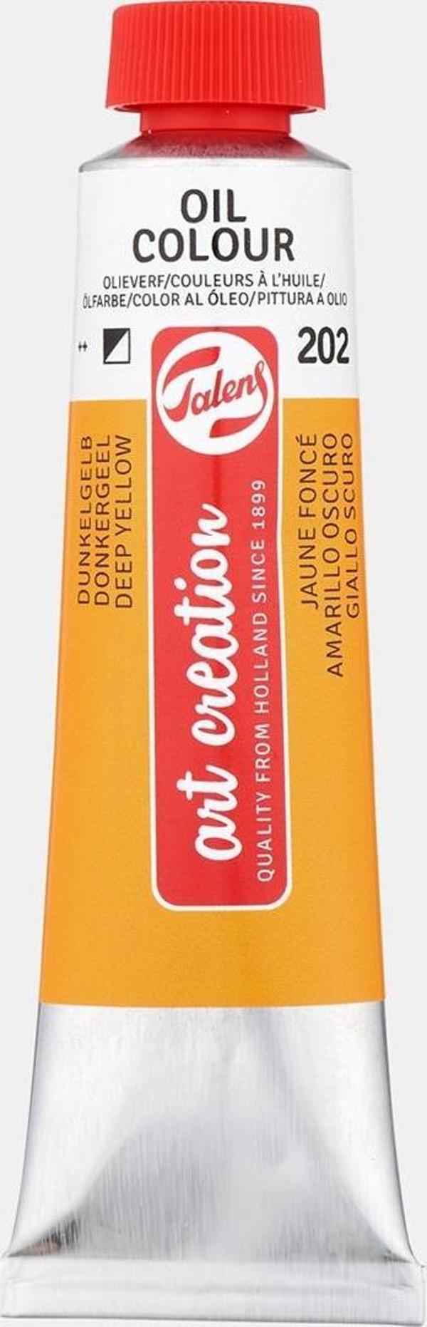 Art Creation Yağlı Boya 40ml 202 Deep Yellow - Image 1