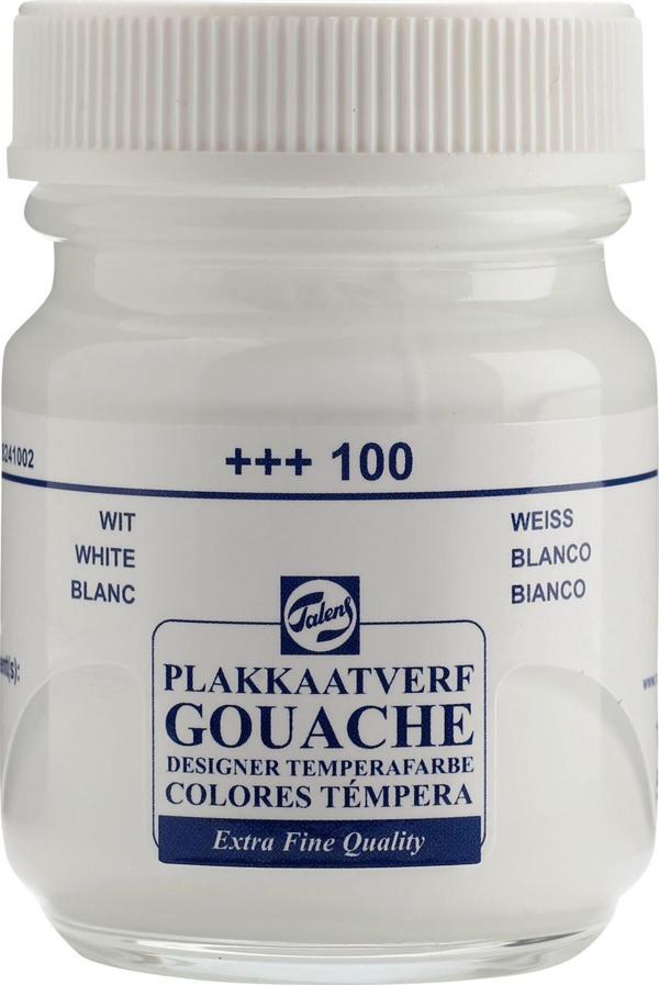 GOUACHE JAR 50ML WHITE - Image 1
