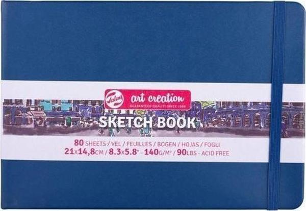 SKETCH BOOK NAVY BLUE 21X14,8CM - Image 1