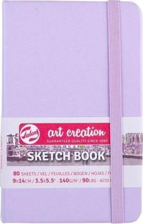 SKETCH BOOK PASTEL VIOLET 9X14CM - Image 1
