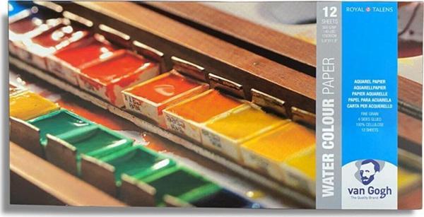 VAN GOGH SULUBOYA BLOĞU 300 GR 15 X 30 CM. 12 YPR. - Image 1