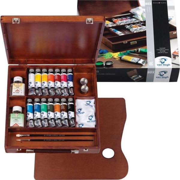 VAN GOGH YAĞLI BOYA INSPIRATION BOX (AHŞAP KUTU) - Image 1