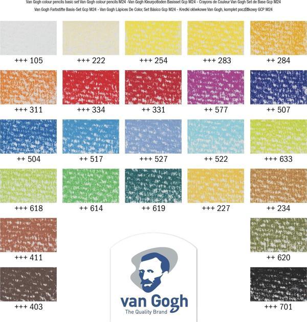 VAN GOGH PASTEL PENCIL 24`LÜ SET  - Image 1