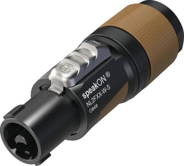 Neutrik NL2FXX-W-S Speakon Konnektör - Image 1
