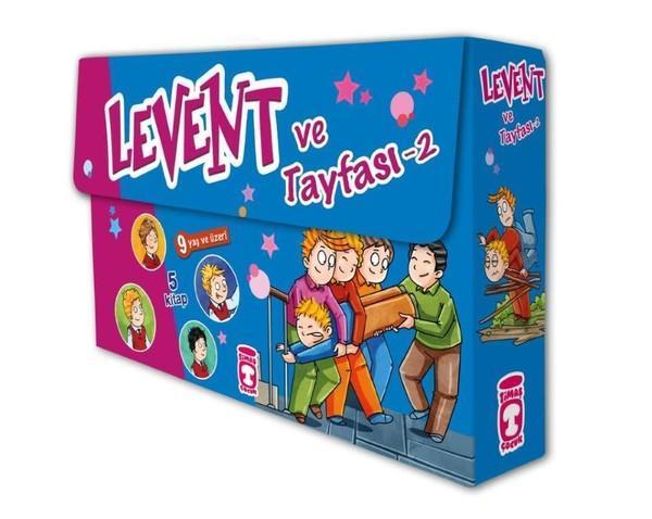 Levent ve Tayfası-2 Set 5 Kitap Takım - Timaş Çocuk - Image 1