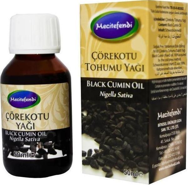 Mecitefendi Çörekotu Yağı 50 Ml - Image 1