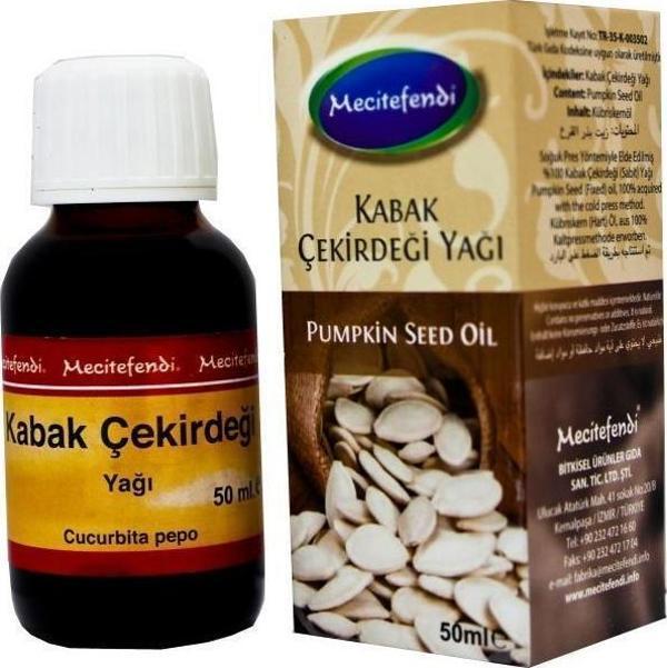Mecitefendi Kabak Çekirdeği Yağı 50 Ml - Image 1