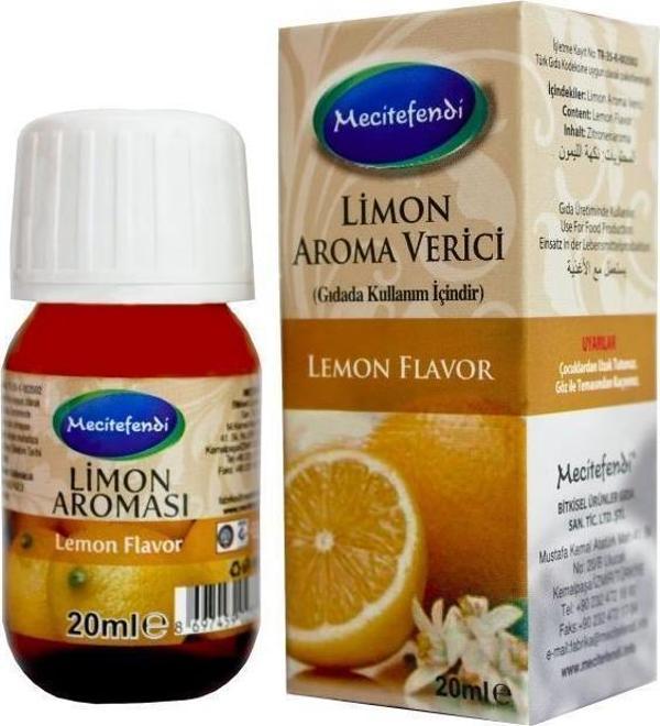 Mecitefendi Limon Yağı 20 Ml - Image 1