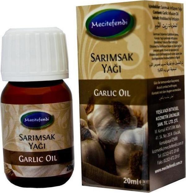 Mecitefendi Sarımsak Yağı 20 Ml - Image 1