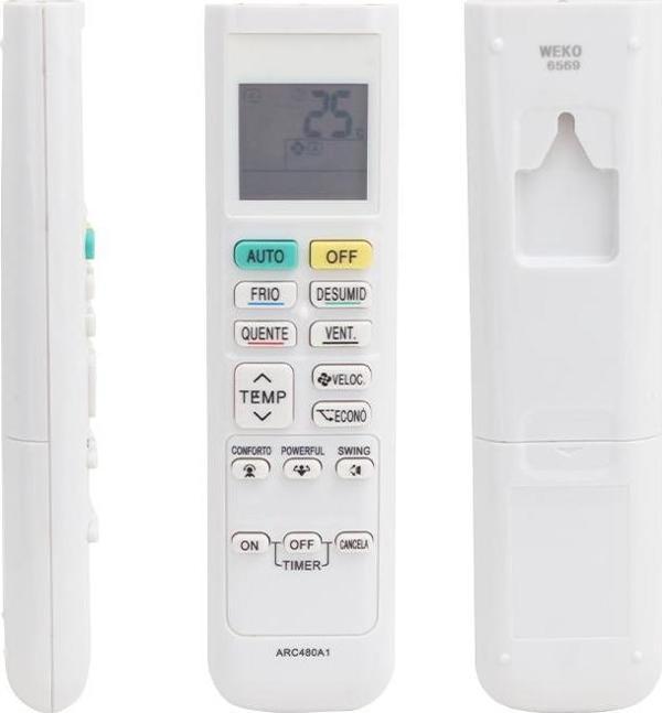 WEKO KK DAIKIN ARC480A1 KLİMA KUMANDASI - Image 1