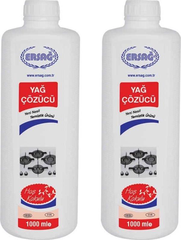Ersağ Yağ Çözücü 1000 ml x 2 Adet - Image 1