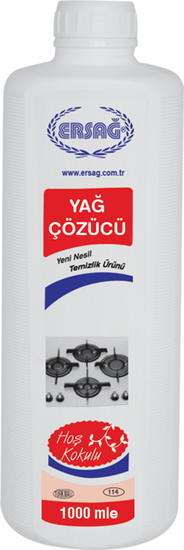 Ersağ Yağ Çözücü Hoş Kokulu 1000 ml - Image 1