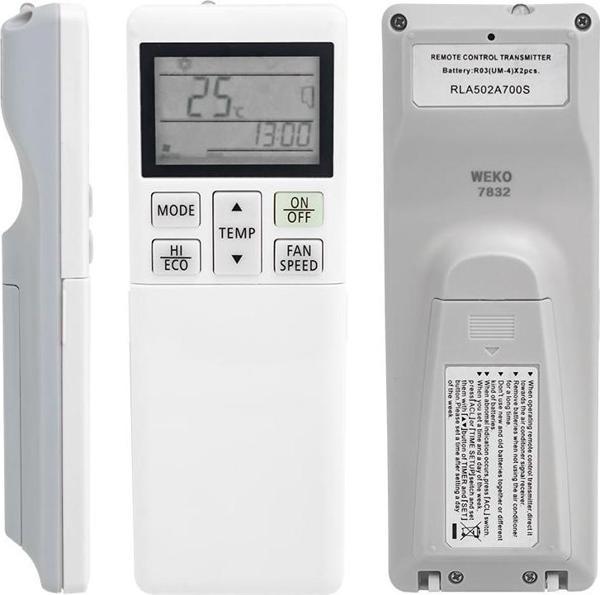 WEKO KK MITSUBISHI RLA 502A700S KLİMA KUMANDASI - Image 1