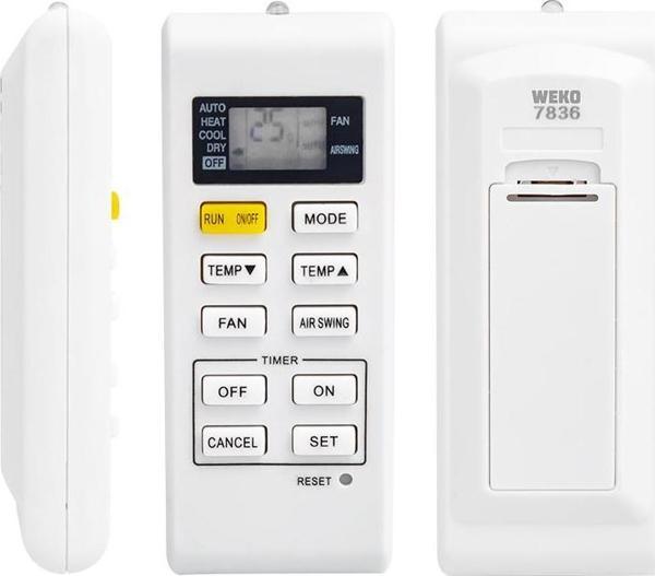 WEKO KK PANASONİC INVERTER A75C3679 KLİMA KUMANDASI - Image 1