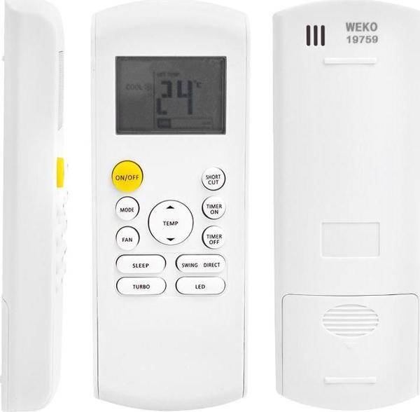 WEKO KK PROFİLO-DAYLUX-BOSCH-AIRFEL-DAIKIN KLİMA KUMANDASI (RG57B/BGE) - Image 1