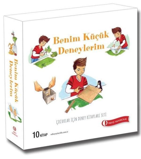 Çocuklar için Deney Kitapları Seti-10 Kitap Takım - Odtü - Image 1