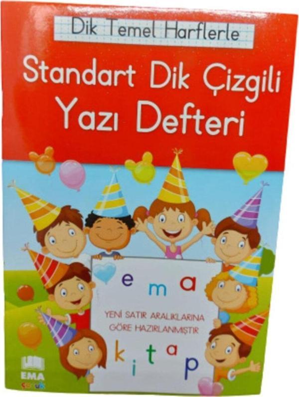 Ema Kitap Standart Dik Çizgili Yazı Defteri Ema Yayınları - Ema Kitap - Image 1