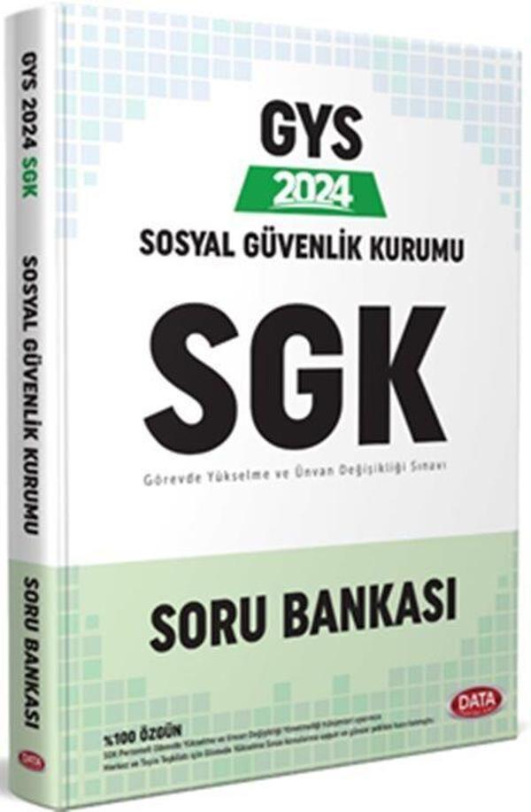 2024 GYS SGK Soru Bankası - Data Yayınları - Image 1