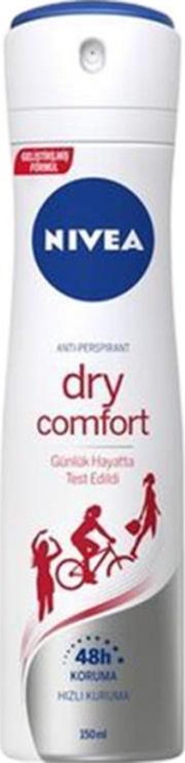 Nivea Dry Comfort Sprey Deo 150 ml Kadın - Image 1