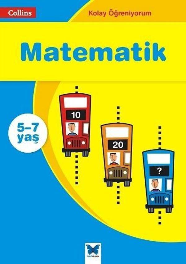 Matematik-Kolay Öğreniyorum 5-7 Yaş - Mavi Kelebek - Image 1