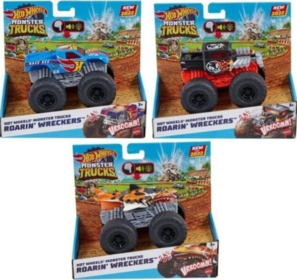 Hot Wheels Monster Trucks 1:43 Kükreyen Arabalar - Image 1