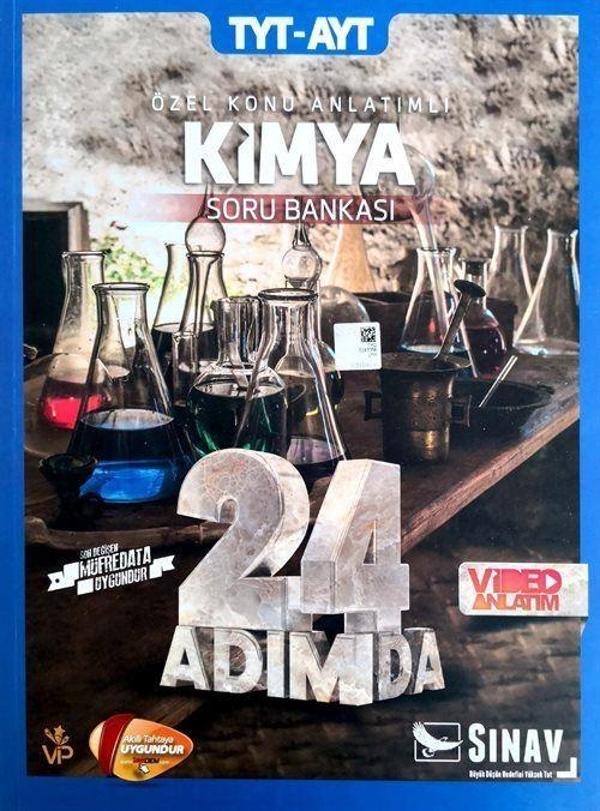 TYT AYT Kimya 24 Adımda Özel Konu Anlatımlı Soru Bankası - Sınav Dergisi Yayınları - Image 1