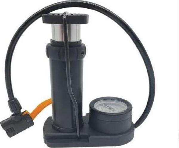 XBYC 9022 Göstergeli Mini El Ve Ayak Şişirmeli Bisiklet Pompası Yüksek Basınçlı Pompa - Image 1