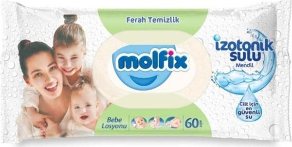 Molfix  Izotonik Sulu Islak Mendil 60 Lı (12 Adet) - Image 1