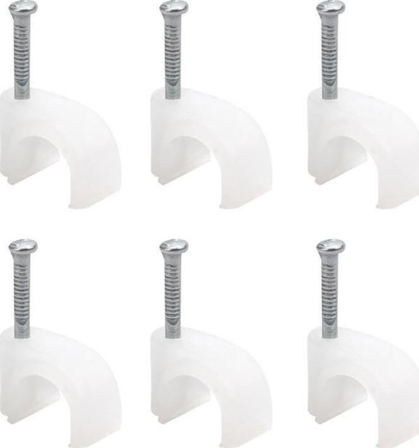 POWERMASTER 1 NUMARA ÇELİK ÇİVİLİ 4 MM KROŞE (100LÜ POŞET)(KORDON KABLOLARI İÇİN) - Image 1