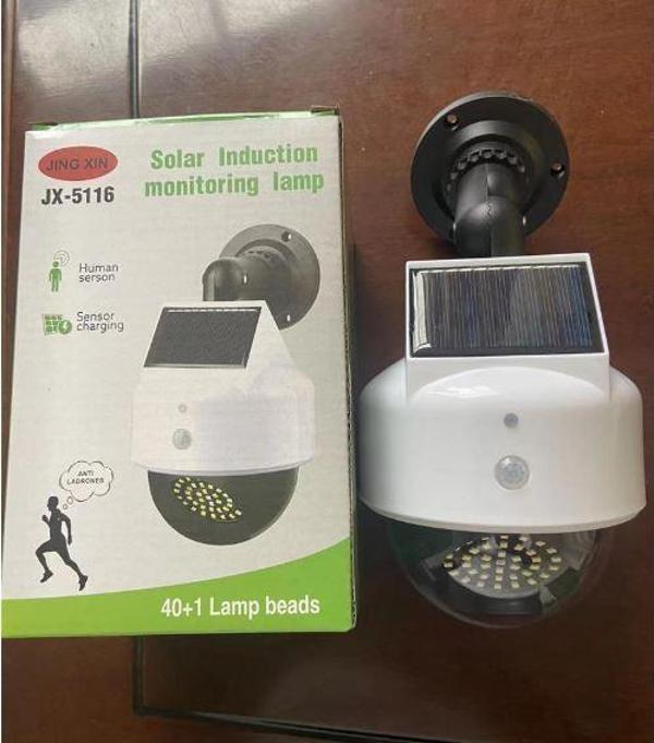 POWERMASTER JX-5116 KAMERA GÖRÜNÜMLÜ SOLAR İNDİKSİYON LAMBASI - Image 1