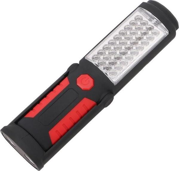 POWERMASTER PE-41 36+5 LEDLİ 2 MODLU KANCALI MIKNATISLI PİLLİ ÇALIŞMA LAMBASI - Image 1
