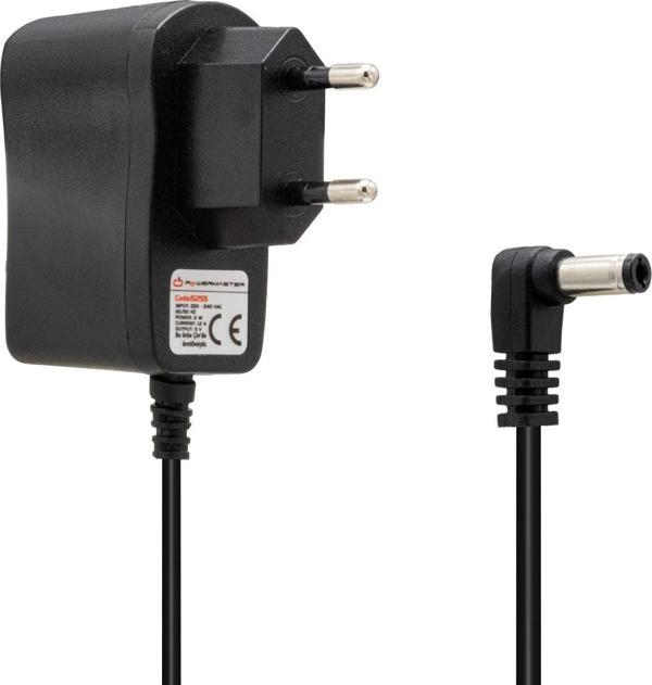 POWERMASTER PM-15255 5 VOLT - 1.2 AMPER 5.5*2.5 UÇLU PRİZ TİPİ ADAPTÖR - Image 1