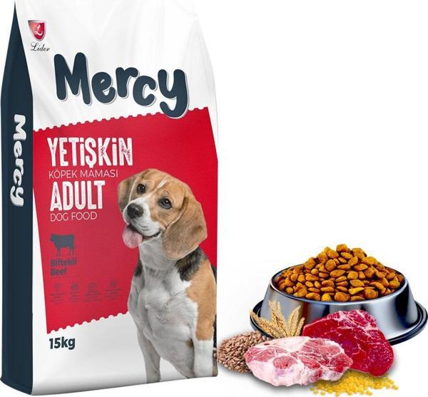 Mercy Biftekli Yetişkin Köpek Maması 15 Kg - Image 1
