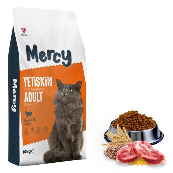 Mercy Kuzu Etli Yetişkin Kedi Maması 10 Kg - Image 1