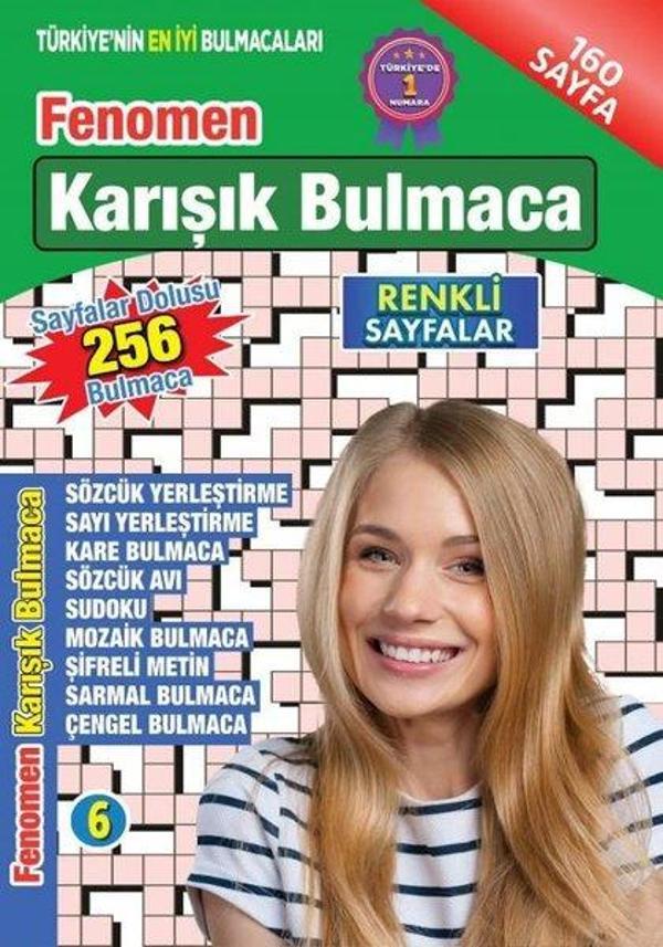 Fenomen Karışık Bulmaca - 6 - Maxı Yayıncılık - Image 1