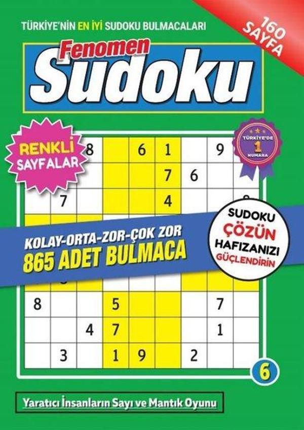 Fenomen Sudoku - 6 - Maxı Yayıncılık - Image 1