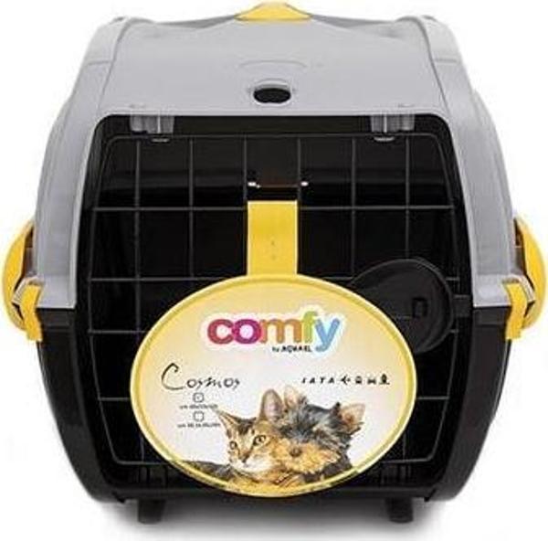 Aquael Comfy Kedi ve Köpek Taşıma Çantası Gri 48x33x32.5 Cm - Image 1