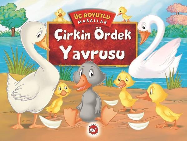 Üç Boyutlu Masallar-Çirkin Ördek Yavrusu - Beyaz Balina Yayınları - Image 1