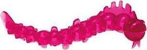Aquael Comfy Dental Tırtıl Köpek Oyuncağı Pembe 22x8 Cm - Image 1