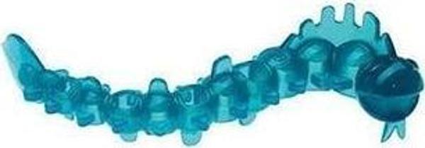 Aquael Comfy Dental Tırtıl Köpek Oyuncağı Turkuaz 22x8 Cm - Image 1