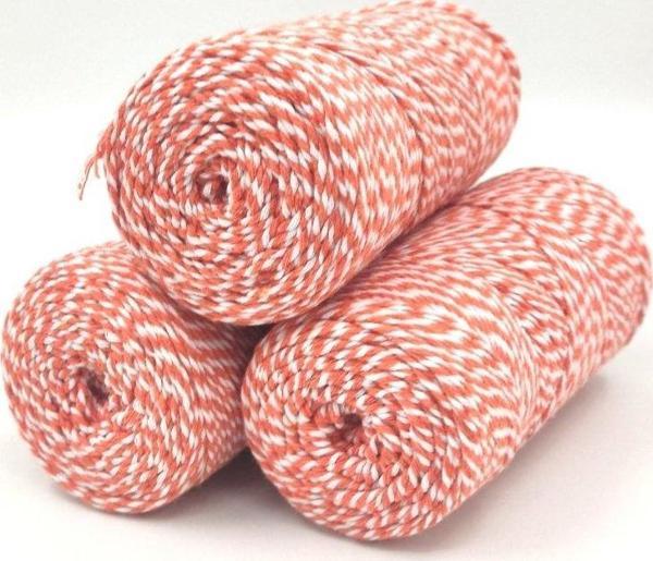 Turuncu&Beyaz İp - 100 Metre (Twine Baker)
 - Image 1