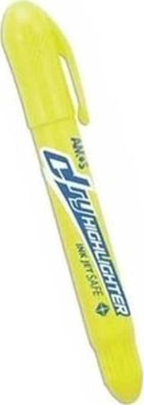 Amos Dry Highlighter -Fosforlu Kalem Sarı - Image 1