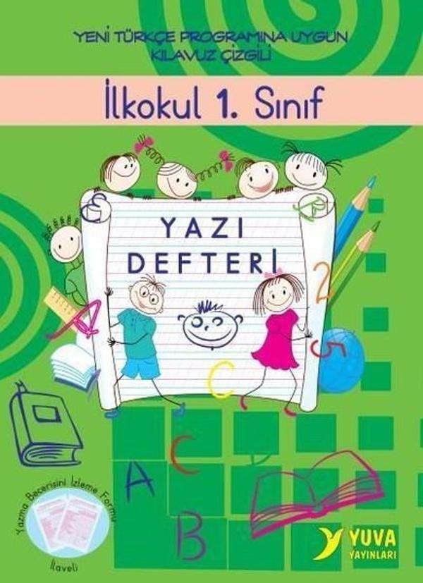 İlkokul 1. Sınıf Yazı Defteri - Yuva - Image 1